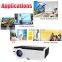3d movie inexpensive desktop projector with1280*800