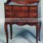 Louis xv french table with drawers - telephone table with drawer