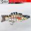 China artifical Swimming bait jointed fishing lures 3" 11g