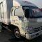 fiberglass isolated truck box trailer for icecream selling