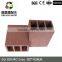 Wood plastic composite deck paling for protective garden fence