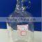 Clear growler beer bottle with screw top 2L beer bottle