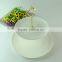 Wholesale stock porcelain cake stand with handle , two tiers porcelain cake stand for weeding/party/daily use