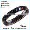 Stainless Steel Energy Element Silver Gold Plating Bio Magnetic Bracelet for Men