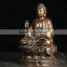 Whoelsale Antique High Quality Metal Craft Bronze Female Buddha Statue