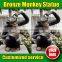 High Quality Monkey Bronze Statue with low price