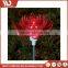 Rotating Flower Garden Stake Outdoor Yard Decor Led Lamp Solar Landscape Light