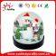 Christmas snow globe with Christmas Santa