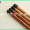 painted wooden poles with long plastic cap and greece thread