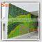 Green artificial garden plant wall