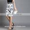 OEM service summer ladies fashion designer high waist fitted skirts models