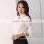 new design made to measure multiple color shirt for business women
