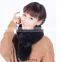 Faux Fox Fur Cape Collar Faux Ball Scarf Muffler Scarf Multicolor