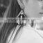 Vintage alloy plated with rhinestone gems statement earrings for women