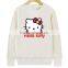 Girls Sweatshirt Hello Kitty embroidery Sweatshirt
