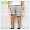 Jersey grey cotton mens shorts