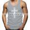  china custom gym stringer tank top,blank gym mens stringer singlet wholesale