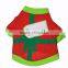 2016 Hot sale new clothes pattern pet dog Christmas costume