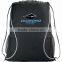 Boomerang Drawstring Backpack - drawstring design for over-the-shoulder or backpack carry and comes with your logo.