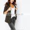 New arrival fancy new look slim lapel ladies blazer designs