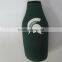 GR-B0169 high quality neoprene beer bottle cooler with zipper