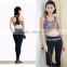 Ladies Attractive Indian Style Native Feathers Print Yoga Bra Leggings Suit