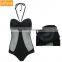 Custom Transparent Push Up Pad Underwired Cup Lady Swimwear
