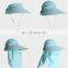 Outdoor Pink Womens Sun Hats Caps Sports Hiking Hat UV protection Waterproof Cap