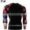 2017 Wholesale Custom Compression Shirts Rash Guard Sportswear