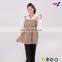 leopard print silver fiber anti radiaiton maternity dress for lady