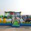 HI 0.55mm PVC kids and adults inflatable dinosaur amusement park games for sale from China factory