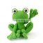 100 % handmade by Crochet yarn ,amigurumi crochet frogs toys ,the Frog Amigurumi Pattern kawaii cartoon character big eyes
