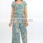 The 100% poleyster fabric comfortable multi color designer jumpsuit for women