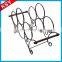 New Factory Promotion Price Decorative Wall Mounted Hanging Bottle Metal Iron Wine Rack
