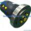 Flange Mounting Aluminum Pneumatic Rotary Union For Paper Machinery , Long Life Time Pipe Fittings joint
