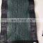 dark green ,black shade net fence for paintball field with logo