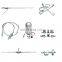 optical fiber cable hardware hanger for pole tower