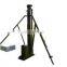20ft trailer mounted manual telescopic mast for solar panels 5ft initial height
