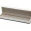 Plastic jewelry box for fashion brand jewelry, plastic box  covered with white PU  outside ?and velvet paper inside