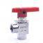 Universal High pressure regulating angle needle valve hydraulic needle flow control water valve