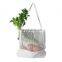 Eco-friendly Organic Cotton shopping bag Fruit and vegetable shoulder cotton mesh bag long hand-held cotton mesh bag