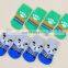 4pc/set Fashion dog socks pet stock shoes Anti-slip Dog cotton Soft indoor wear socks random send