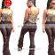 new design hot sexy plus size S 3XL winter black pu woman leather pants flare trousers