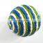 Interactive Spot Factory Direct Sales Oversized 8 cm Funny Cat Toy Sisal Ball Dumbbell Ball Cat Scratching Bite Vocal Pet