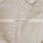 Unisex Baby Clothes Button Up Solid Ribbed Baby Romper Baby Bodysuit