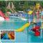 Fun game swimming pool slide,water park slide for water playground,aquatic product