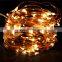 100 Led String Copper Wire 3AA Battery Operated for Christmas Wedding Party Decoration Fairy Light