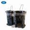 Cast Iron Cylinder mould 100*200mm for concrete elastic modulus test Split plastic cylinder mould