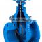 6" DN150 z45x non-rising stem resilient seat gate valve resilient seat