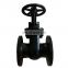steel  GOST standard cast ductile iron double disc water seal flange type gate valves